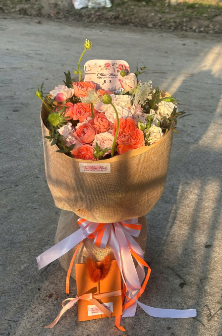 Mẫu hoa bó 17