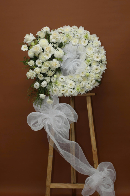 Mẫu hoa chia buồn 12