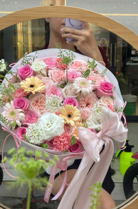 Mẫu hoa bó 19