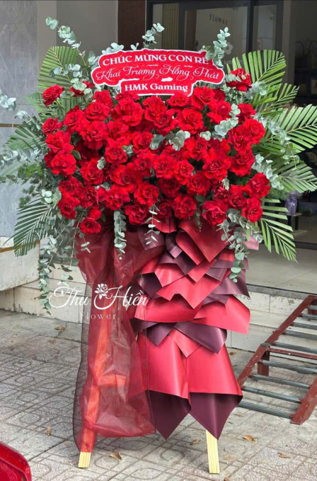 Mẫu hoa khai trương 11